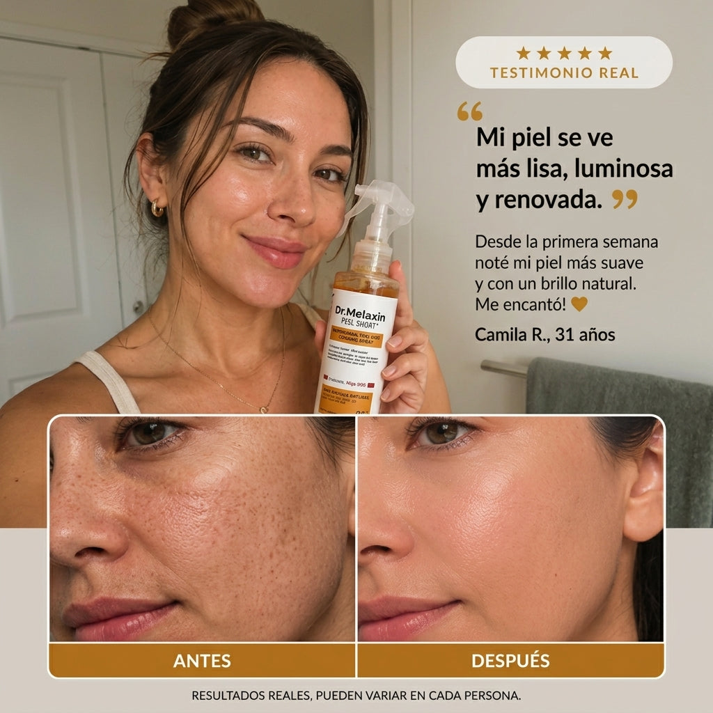 Dr. Melaxin® - Ayuda a Aclarar las Zonas Oscuras y Unificar el Tono de tu Piel
