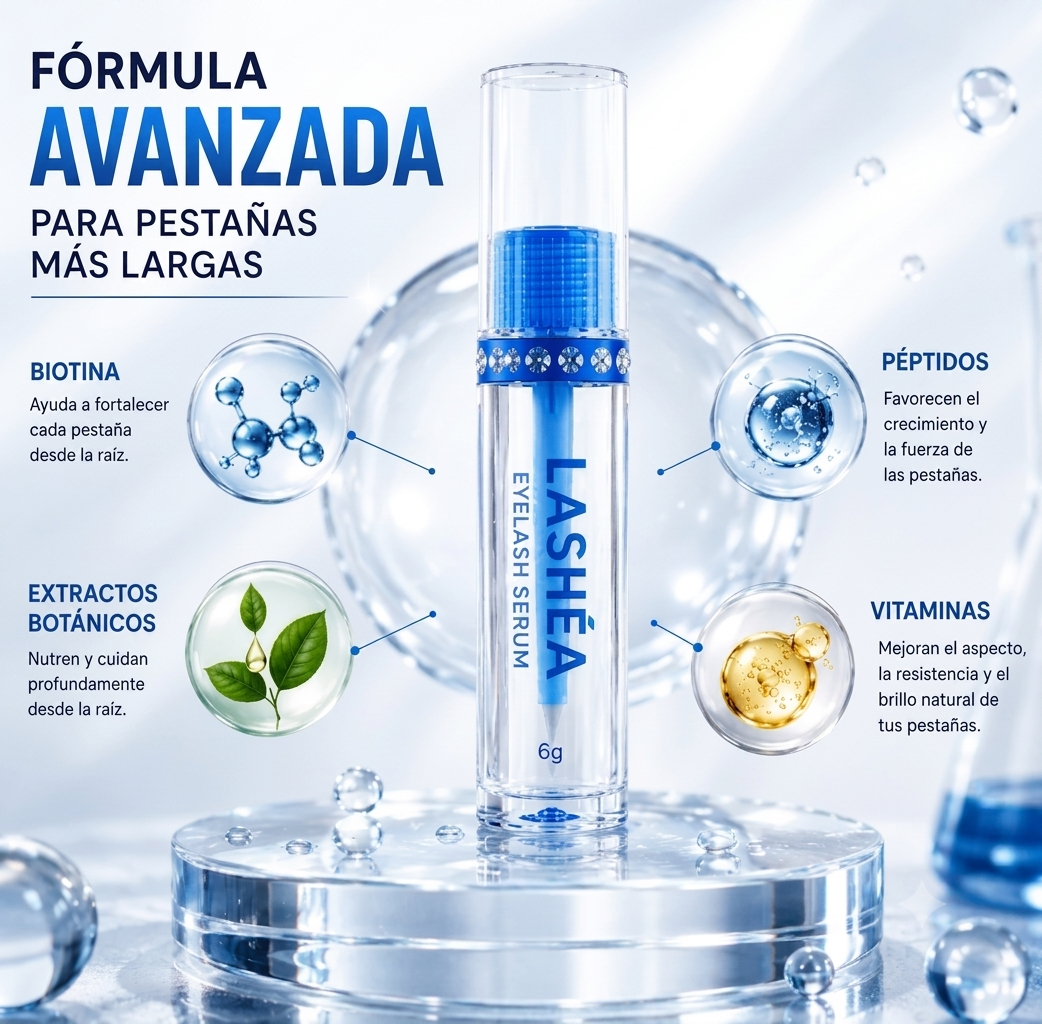Lashéa™ - PESTAÑAS MÁS LARGAS, MÁS DENSAS Y COMPLETAMENTE NATURALES 🌿✨