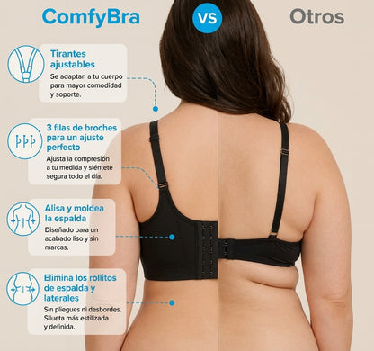 ComfyBra™ Oferta 3x1 - Sin Aros, Sin Costuras, Sin Marcas