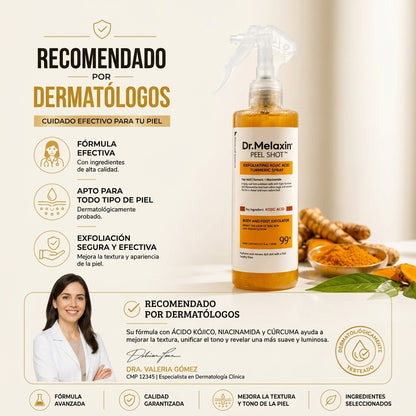 Dr. Melaxin® - Ayuda a Aclarar las Zonas Oscuras y Unificar el Tono de tu Piel